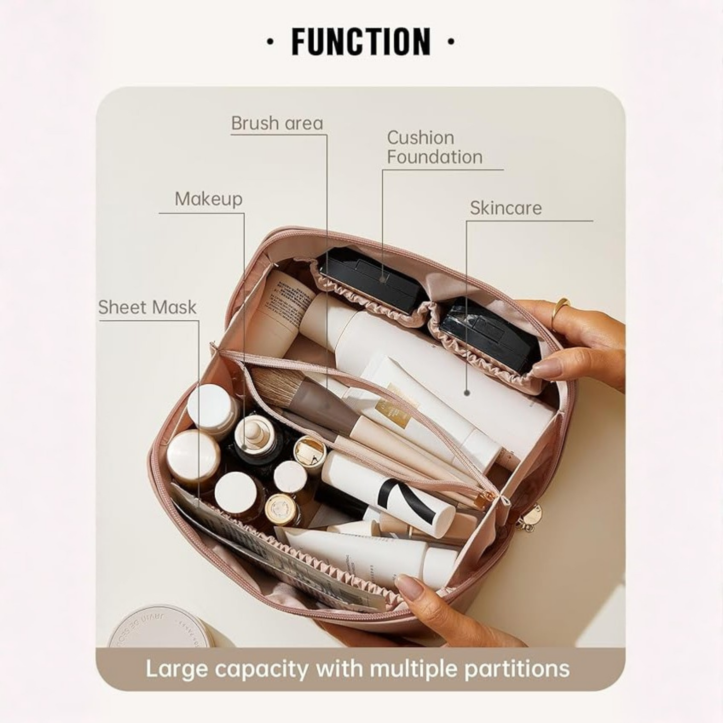 Luhxe Cosmetic Bag